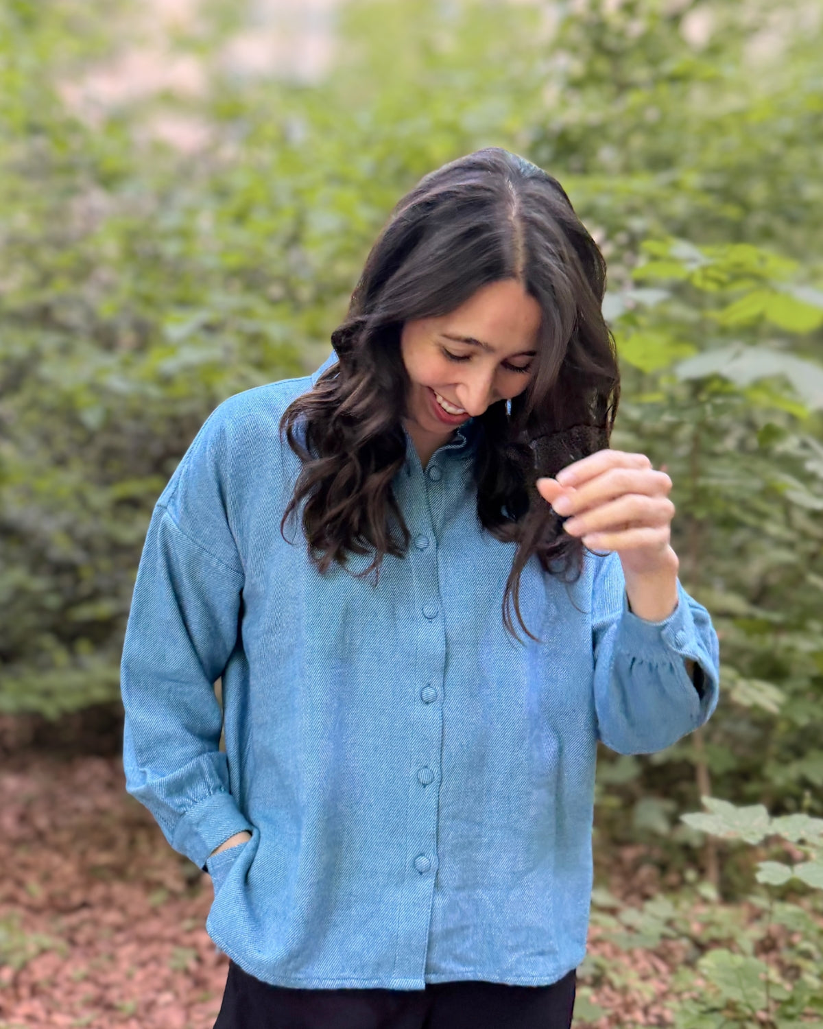 The Khadi Denim Shirt Main image