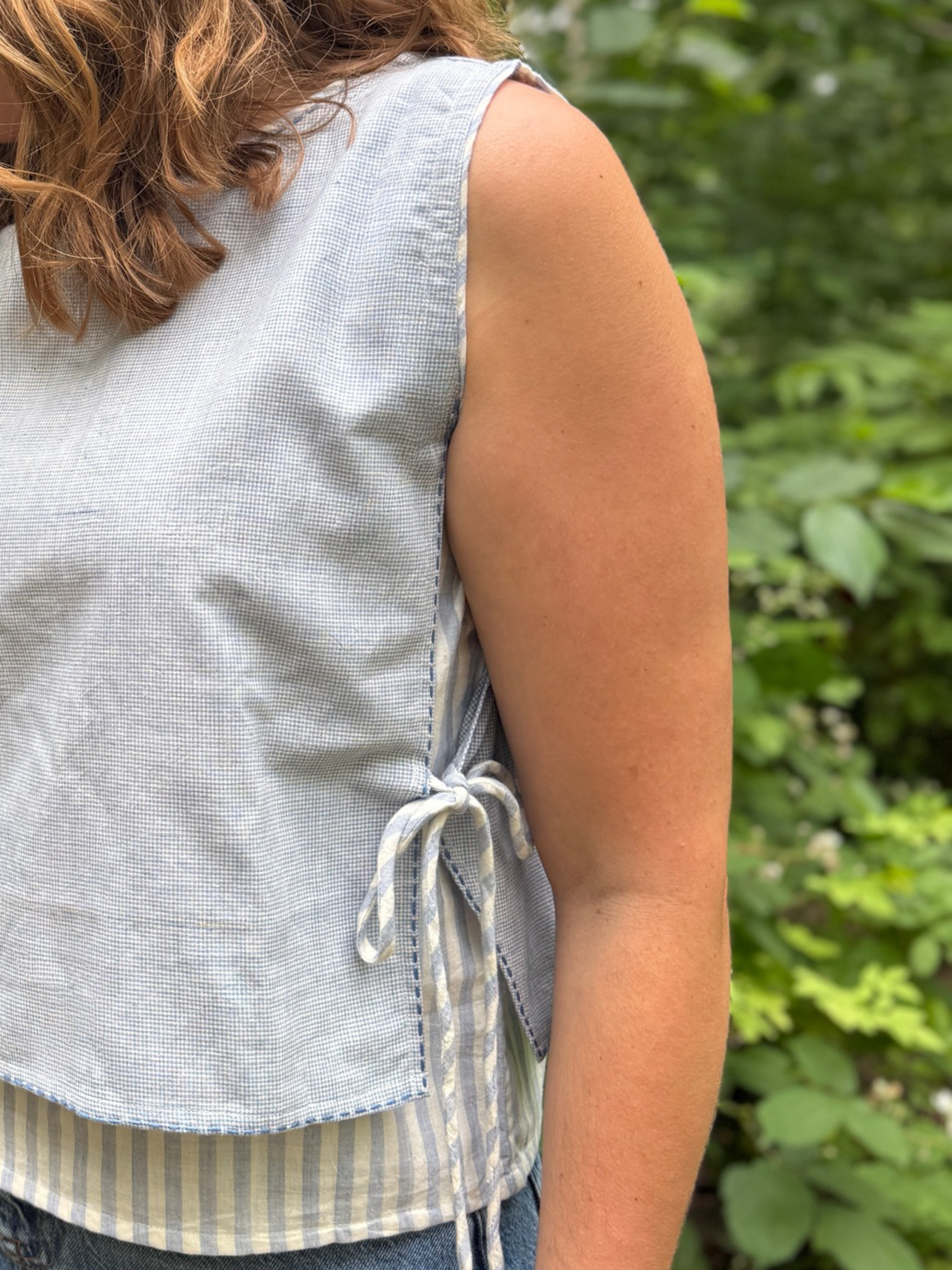 The Layered Mist Top