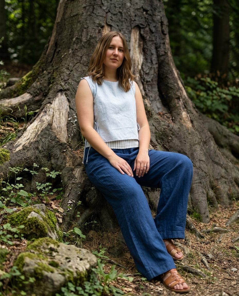 The Layered Mist Top