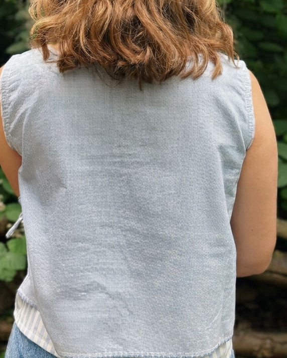 The Layered Mist Top