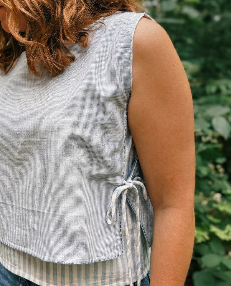 The Layered Mist Top