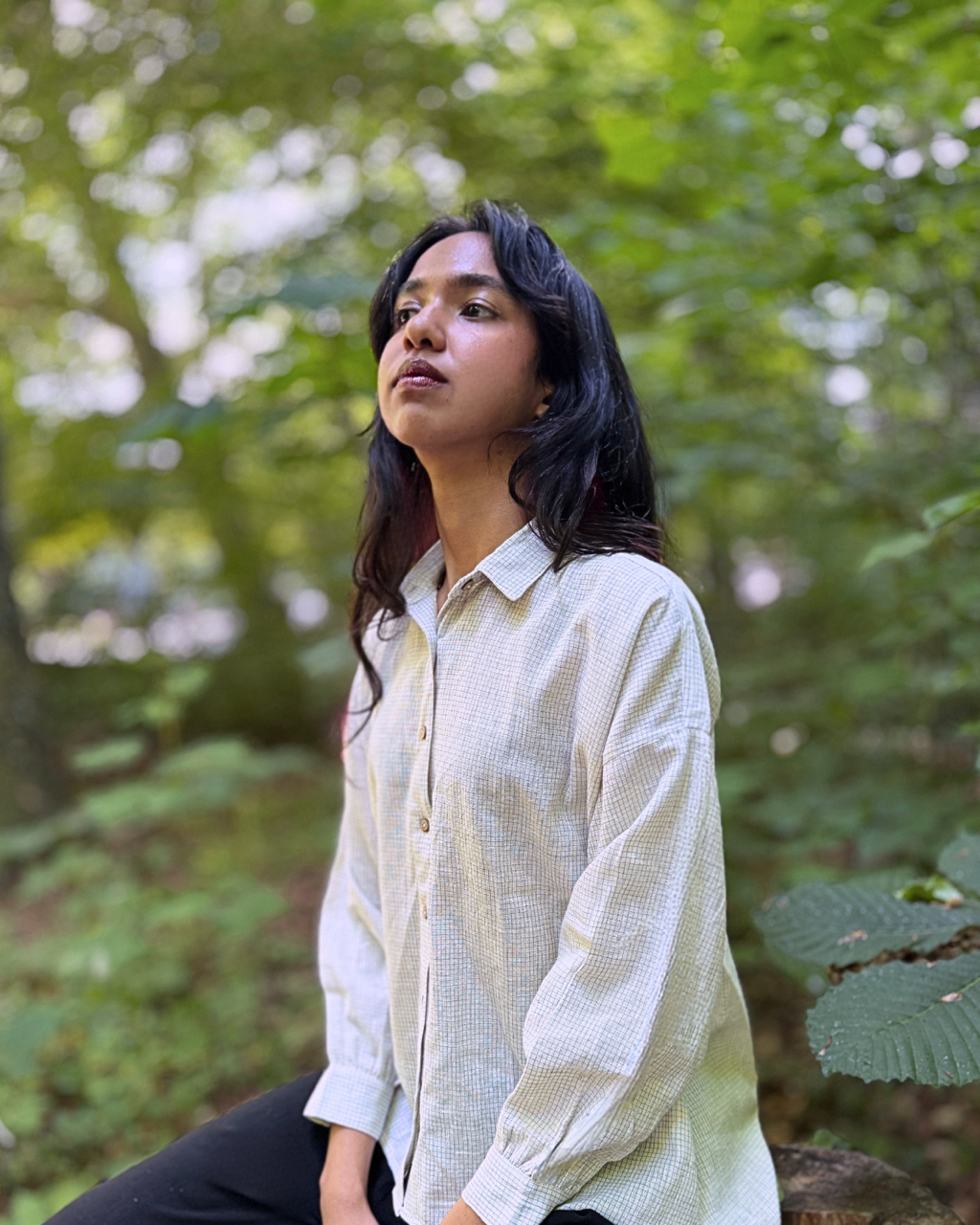 The Indigo Grid Shirt Main image