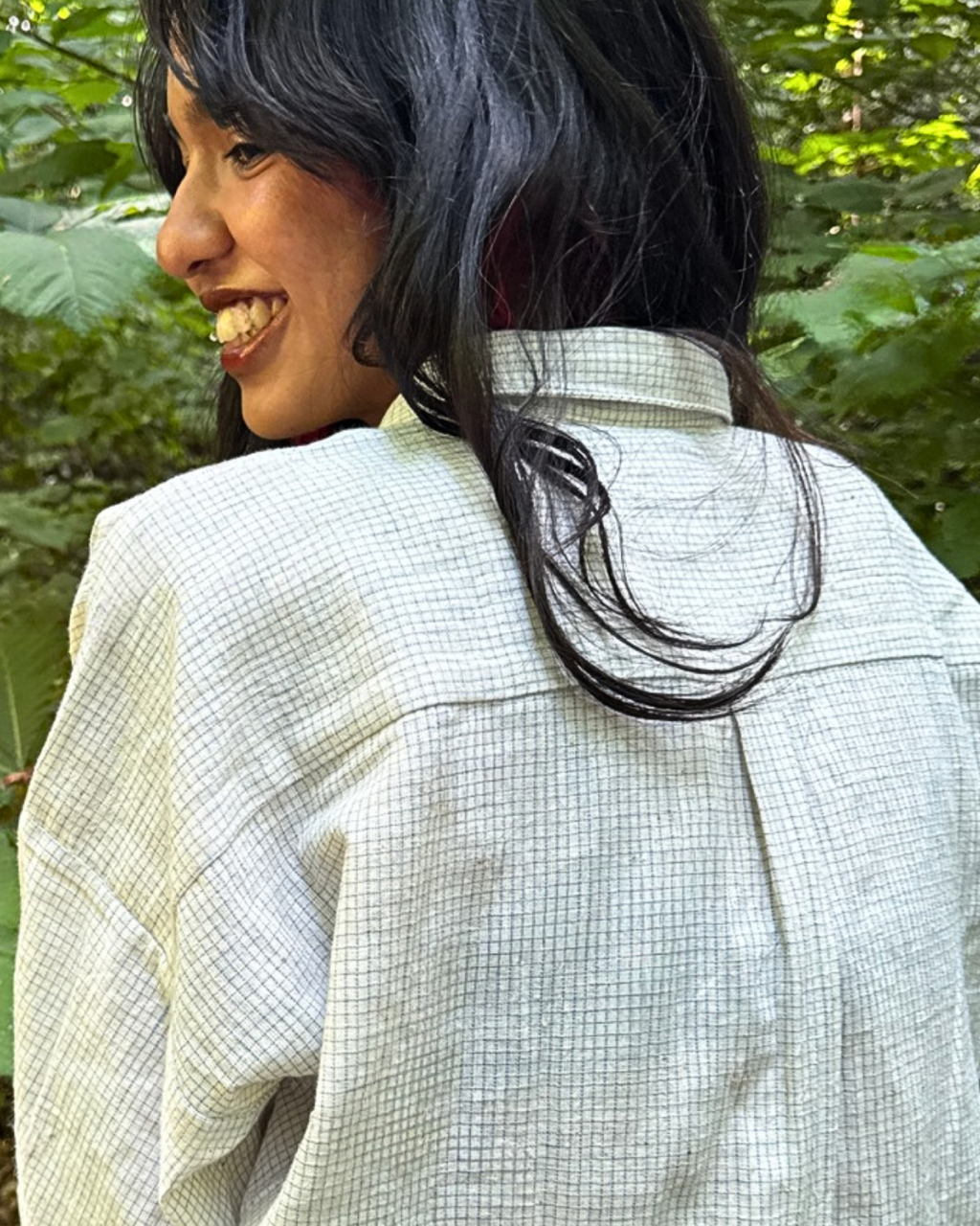 The Indigo Grid Shirt