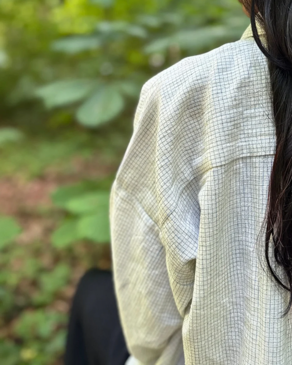 The Indigo Grid Shirt