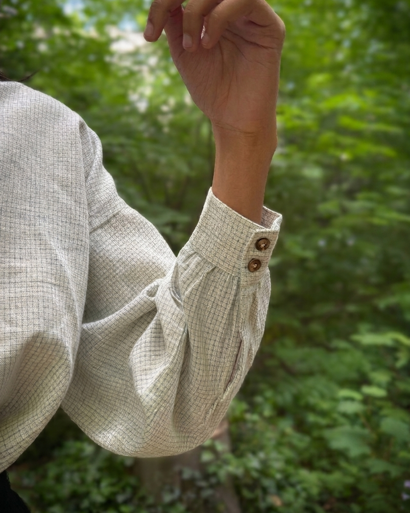 The Indigo Grid Shirt